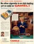 1955 No other cigarette is so rich-tasting yet so mild as Camel!