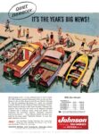 1955 Quiet Everybody... It's The Year's Big News! Johnson Sea-Horses