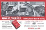 1955 Reward Yourself... with the pleasure of smooth smoking. Pall Mall