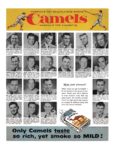 1956 America's Top Ballplayers Smoke Camels