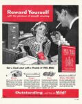 1956 Reward Yourself with the pleasure of smooth smoking. Pall Mall