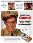 1956 TV Star Phil Silvers Knows. Pleasure Helps Your Disposition. for more pure pleasure _ have a Camel