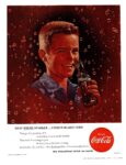 1956 That Fresh Sparkle... Unmistakably Coke. Drink Coca-Cola