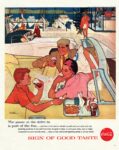 1956 The pause at the drive-in is part of the fun... Sign Of Good Taste. Coca-Cola
