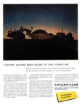 1956 They're Adding 8000 Miles To The Coastline. Caterpillar