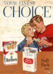 1956 Your Finest Choice. Marlboro. Philip Morris. Soft Pack too