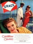 1957 Caribbean Cruises. South America. Grace Line