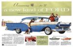1957 Ford Fairlane 500 Club Victoria., a new kind of Ford