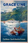 1957 Grace Line. Caribbean, South American Cruises (2)