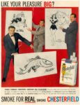 1957 Like You Pleasure Big,. Smoke For Real Smoke Chesterfield