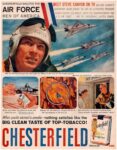 1958 Chesterfield Salutes The Air Force, Men Of America, meet Steve Canyon On TV