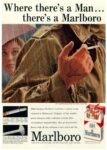 1958 Where there's a Man... there's a Marlboro