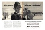 1959 Why not start to Europe from London. BOAC