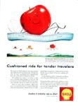 1960 Cushioned ride for tender travelers. Shell