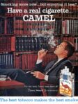1960 Smoking more now ... but enjoying it less. Have a real cigarette ... Camel