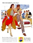 1960 The Sociables prefer Pepsi. Be Sociable, Have a Pepsi. Refresh without filling (5)