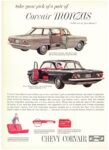 1961 Chevrolet Chevy Corvair, take your pick of pair of Corvair Monzas
