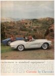 1961 Chevrolet Corvette, excitement is standard equipment!