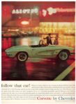 1961 Chevrolet Corvette, follow that car!