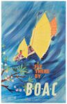 1961 Fly There By BOAC