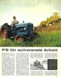 1961 Fordson Super Major für schwerste Arbeit
