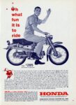 1962 Honda 50. Oh what fun it is to ride