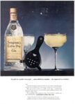 1963 Should the world's finest gin.... unexcelled in a martini... be required in a Gimlet. Seagram's