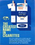 1963 The Greatest Name In Cigarettes. Rothmans