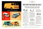 1964 Chevrolet Vans. New Chevy-Van Joins The Fleet!