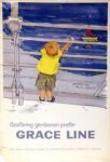 1964 Seafaring gentlemen prefer Grace Line