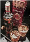 1967 100 Pipers Scotch By Seagram