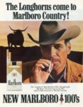1967 The Longhorns come to Marlboro Country! New Marlboro 100's