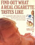 1969 Find Out What A Real Cigarette Tastes Like. Camel