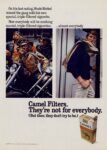 1970 Camel Filters. They're not for everybody. (But then, they don't try to be)