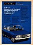 1972 Fiat 132 für Fahrer, die Leistung und Komfort fordern, aber Sicherheit voraussetzen