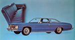 1974 Chevrolet Impala custom coupe postcard