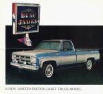 1975 GMC Beau James Pickup. A New Limited Edition Light Truck Model