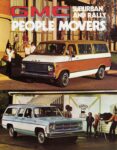1976 GMC Suburban and Rally Vans