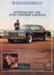 1978 Chrysler LeBaron. The New Symbol Of Leadership