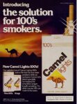 1979 Introducing the solution for 100's smokers. new Camel Lights 100's! (2)
