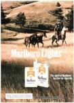 1979 Marlboro Lights. The spirit of Marlboro in a low tar cigarette