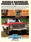 1980 Chevrolet C10 Fleetside pickup. Double-Barreled Power & Economy