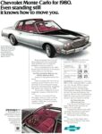 1980 Chevrolet Monte Carlo. Even standing still it knows how to move you