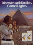 1980 Discover satisfaction. Camel Lights (2)