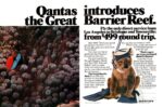 1980 Qantas introduces the Great Barrier Reef