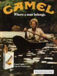 1981 Camel. Where a man belongs