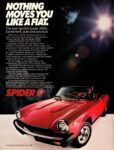 1981 Fiat Spider 2000. Nothing Moves You Like Fiat