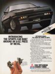 1984 Mitsubishi Starion Turbo. Introducing The Sports Car Built Around An 8-Oz. Piece of Metal
