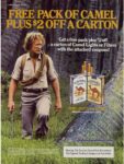 1985 Free Pack Of Camel Plus $2 Off A Carton