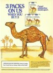1987 3 Packs On Us When You Buy 4. Camel satisfaction stands apart